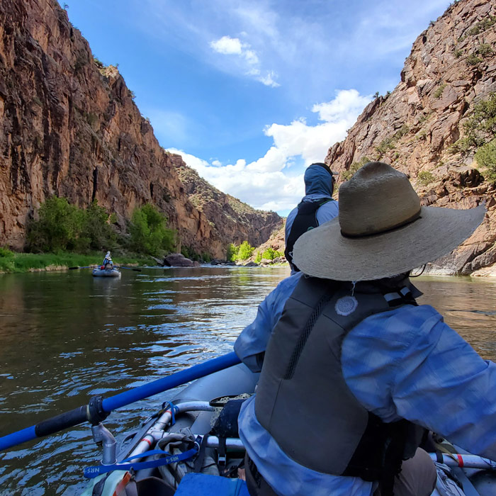 Gunnison Gorge guided fly fishing